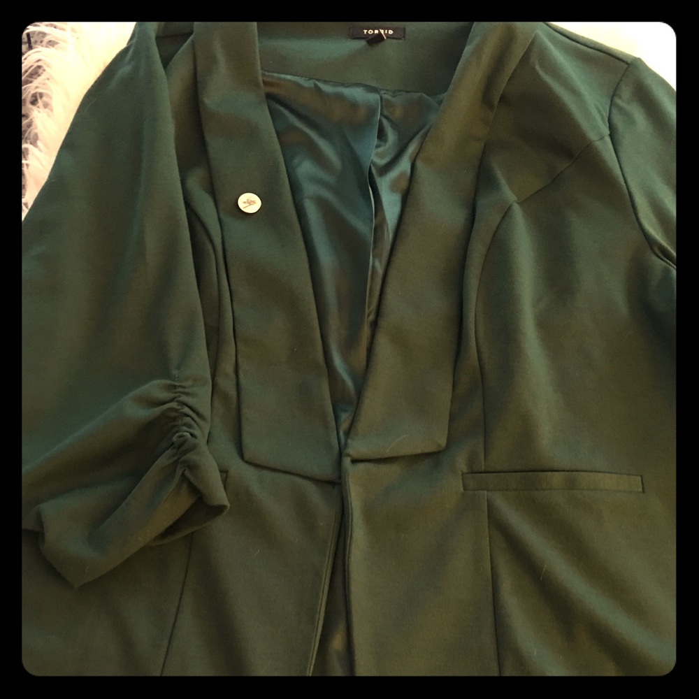 Ladies Torrid 3 Teal/Emerald Blazer